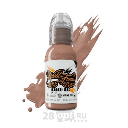 Краска для художественной татуировки World Famous Tattoo Ink, Hot Chocolate Skin Tone, 30 мл