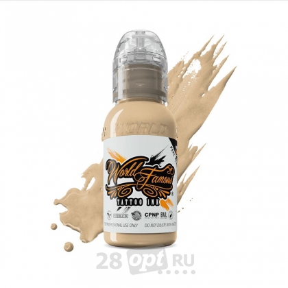 Краска для художественной татуировки World Famous Tattoo Ink, Milk Skin Tone, 30 мл