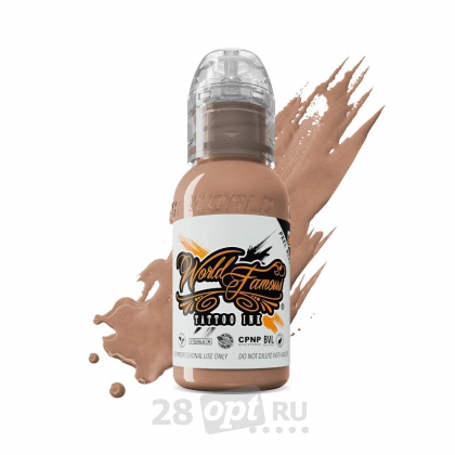 Краска для художественной татуировки World Famous Tattoo Ink, Peanut Skin Tone, 30 мл