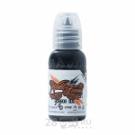 Краска для художественной татуировки World Famous Tattoo Ink, True Black, 30 мл