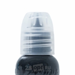Краска для художественной татуировки World Famous Tattoo Ink, True Black, 30 мл