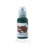 Краска для художественной татуировки World Famous Tattoo Ink, Vegas Green, 30 мл